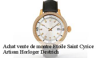 Achat vente de montre  etoile-saint-cyrice-05700 Artisan Horloger Destrich