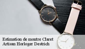 Estimation de montre  claret-05110 Artisan Horloger Destrich