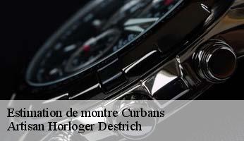 Estimation de montre  curbans-05110 Artisan Horloger Destrich