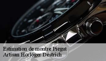Estimation de montre  piegut-05130 Artisan Horloger Destrich