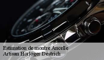 Estimation de montre  ancelle-05260 Artisan Horloger Destrich