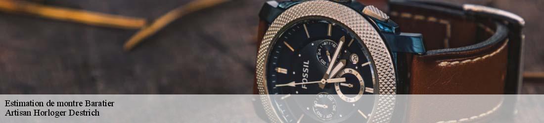 Estimation de montre  baratier-05200 Artisan Horloger Destrich