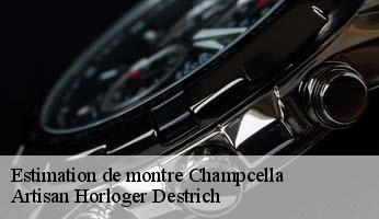 Estimation de montre  champcella-05310 Artisan Horloger Destrich