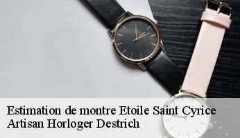 Estimation de montre  etoile-saint-cyrice-05700 Artisan Horloger Destrich