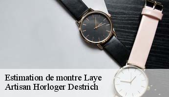 Estimation de montre  laye-05500 Artisan Horloger Destrich