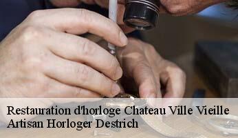 Restauration d'horloge  chateau-ville-vieille-05460 Artisan Horloger Destrich