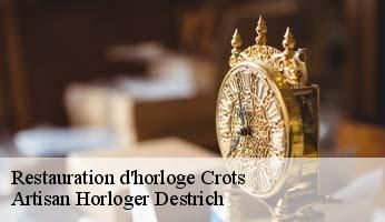 Restauration d'horloge  crots-05200 Artisan Horloger Destrich