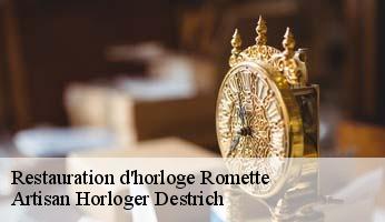 Restauration d'horloge  romette-05000 Artisan Horloger Destrich