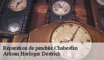 Réparation de pendule  chabestan-05400 Artisan Horloger Destrich