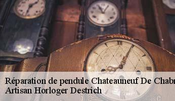 Réparation de pendule  chateauneuf-de-chabre-05300 Artisan Horloger Destrich