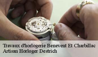 Travaux d'horlogerie  benevent-et-charbillac-05500 Artisan Horloger Destrich