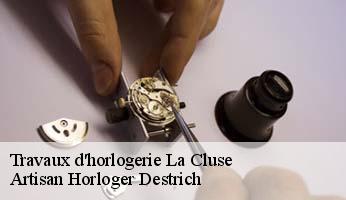 Travaux d'horlogerie  la-cluse-05250 Artisan Horloger Destrich