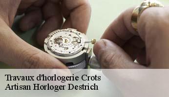Travaux d'horlogerie  crots-05200 Artisan Horloger Destrich