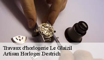 Travaux d'horlogerie  le-glaizil-05800 Artisan Horloger Destrich