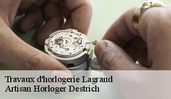 Travaux d'horlogerie  lagrand-05300 Artisan Horloger Destrich
