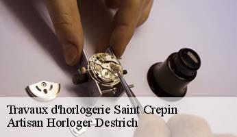Travaux d'horlogerie  saint-crepin-05600 Artisan Horloger Destrich