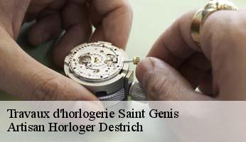 Travaux d'horlogerie  saint-genis-05300 Artisan Horloger Destrich