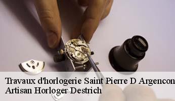 Travaux d'horlogerie  saint-pierre-d-argencon-05140 Artisan Horloger Destrich