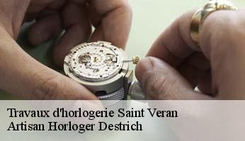 Travaux d'horlogerie  saint-veran-05350 Artisan Horloger Destrich