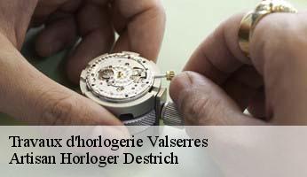 Travaux d'horlogerie  valserres-05130 Artisan Horloger Destrich